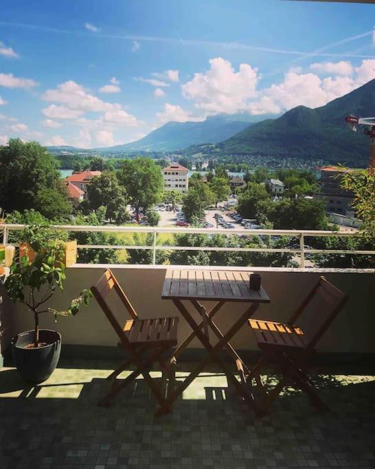 Le Panorama - Vue Lac Et Montagne Avec Parking Annecy Bagian luar foto